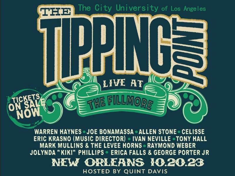 
Tipping Point 2023 concert lineup
